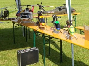 Ausstellung Modellhubschrauber