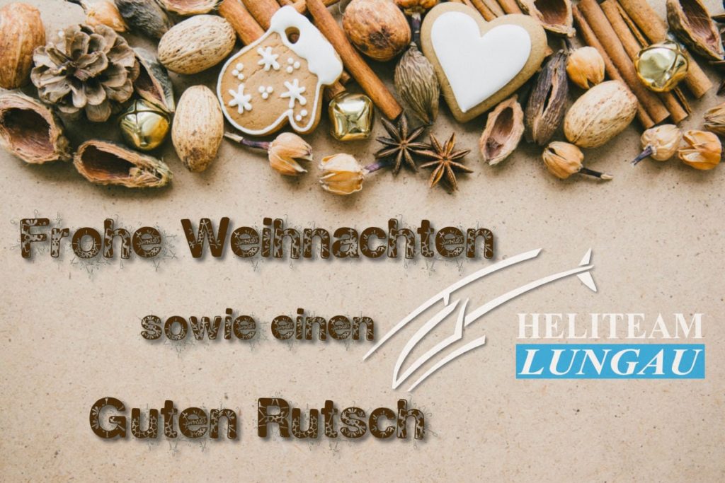 Weihnachtsgruß vom Heliteam Lungau